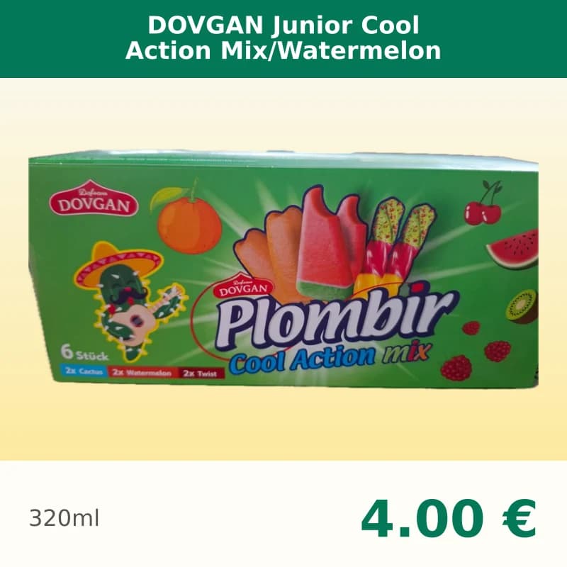 DOVGAN Junior Cool Action Mix/Watermelon