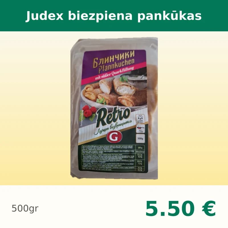 Judex biezpiena pankūkas