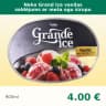 Neho Grand Ice vaniļas saldējums ar meža ogu sīrupu