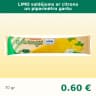 LIMO saldējums ar citrona un piparmētru garšu