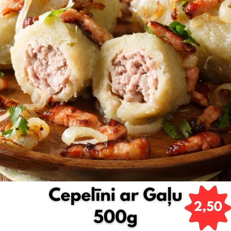 Cepelīni ar Gaļu