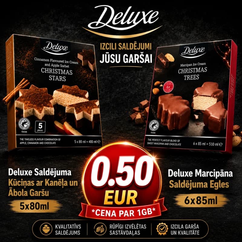 Deluxe Marcipāna Egles