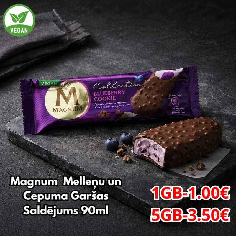Magnum Melleņu un Cepuma (Vegan)