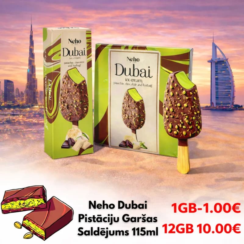 Neho Dubai Pistāciju