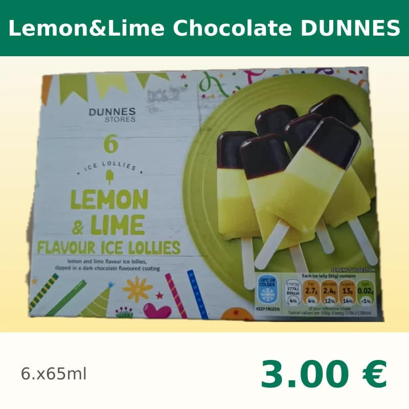 Lemon&Lime Chocolate DUNNES
