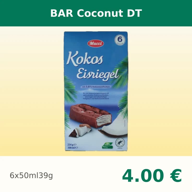 BAR Coconut DT