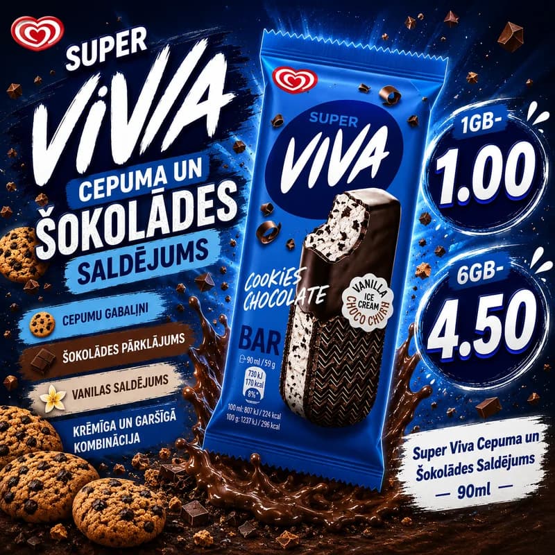 Super Viva Cepuma un Šokolādes